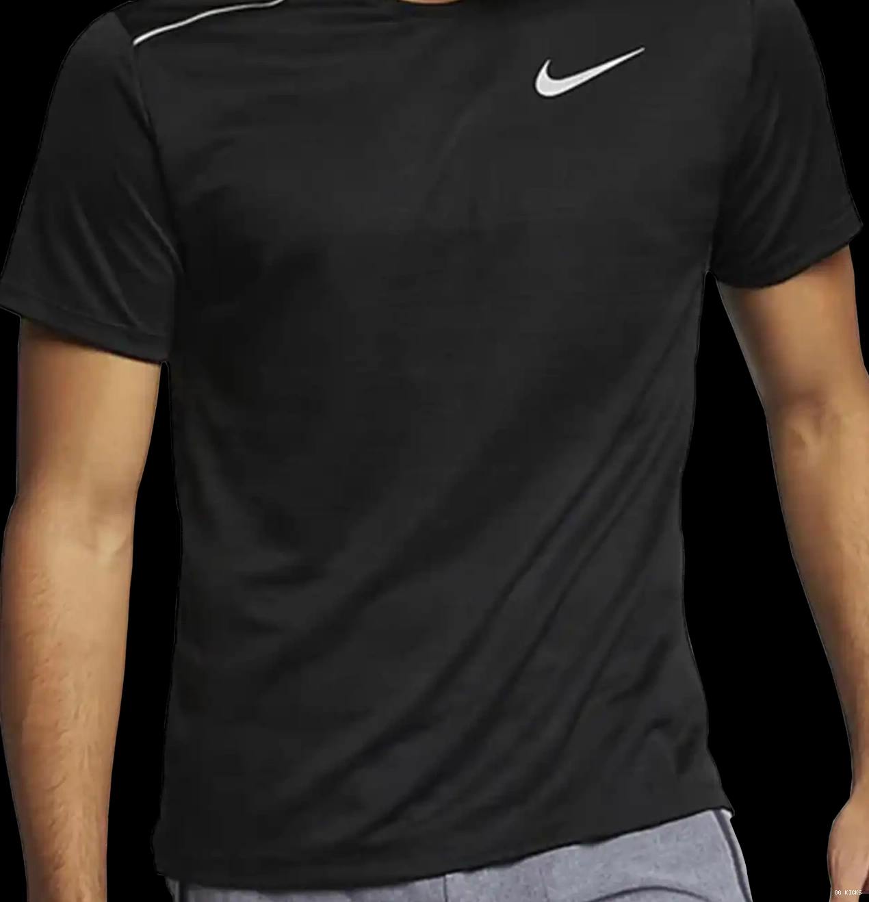 Nike Dri-Fit T Shirt Miler Black 1.0 0502